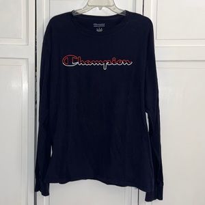 Champion men’s medium classic long sleeve t-shirt.